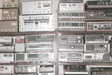 a wall of cb radios